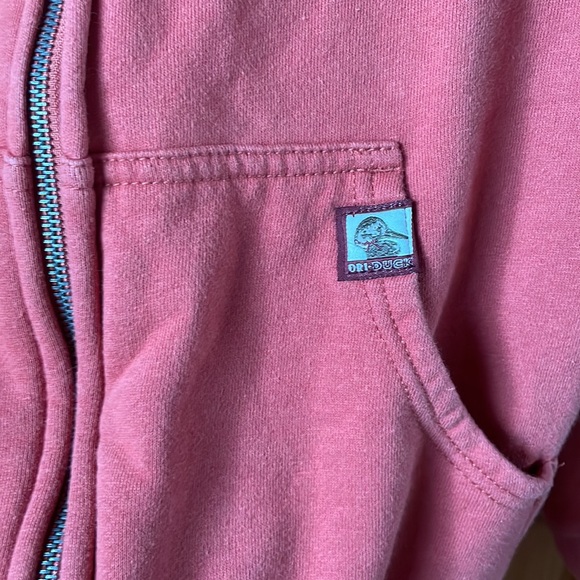 Dri Duck For Her Jacket Size Medium Orange - Picture 3 of 6